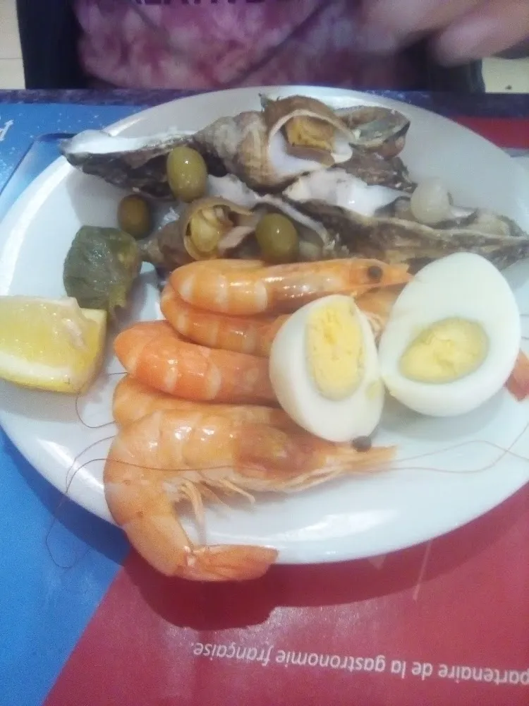 Œuf Crevette Et Fruits de Mer